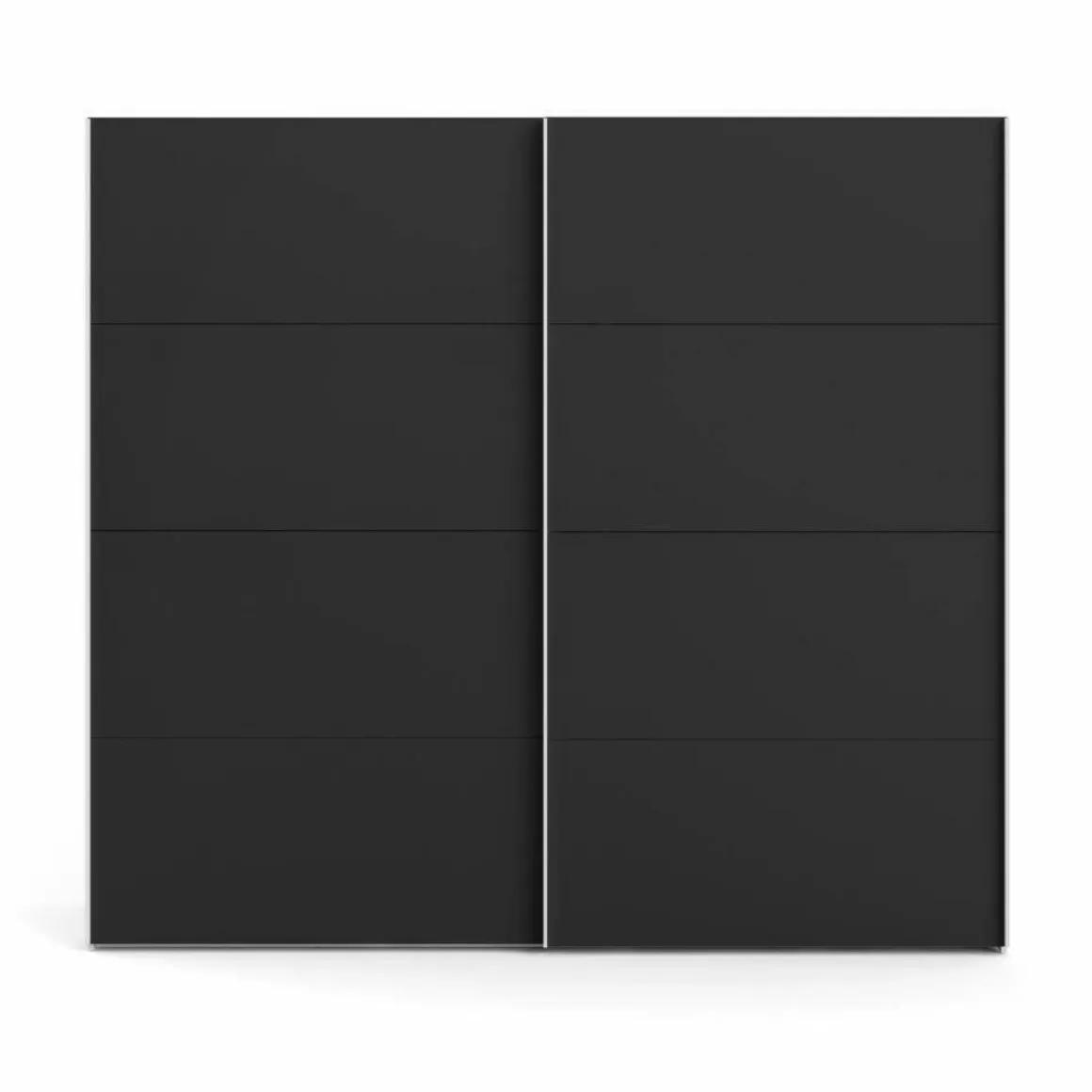 Guardaroba salvaspazio bianco e nero 242x220h cm - Kauri