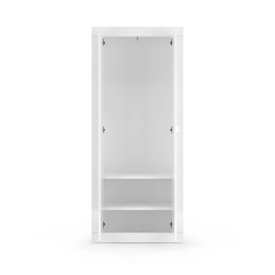Guardaroba salvaspazio bianco lucido 78x185h cm - Contea