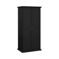 Guardaroba salvaspazio nero 95x200h cm - Darby
