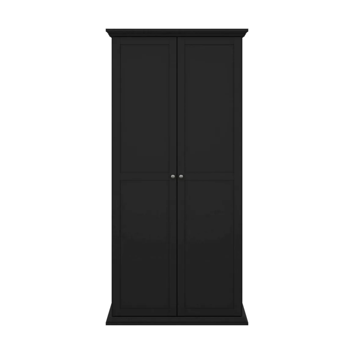 Guardaroba salvaspazio nero 95x200h cm - Darby