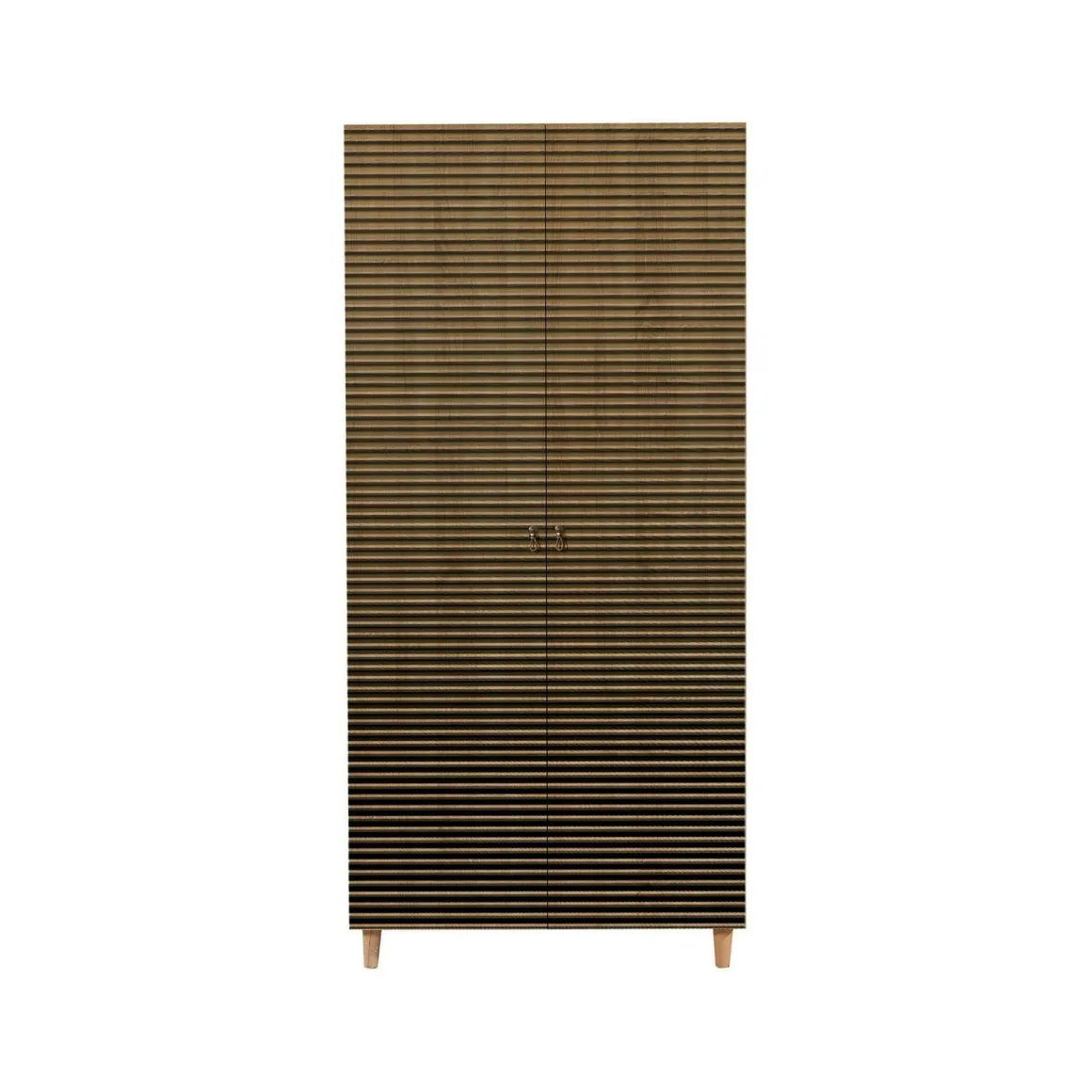 Guardaroba salvaspazio quercia 90x192h cm - Astilbe