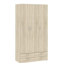 Guardaroba salvaspazio rovere 110x214h cm - Randazzo