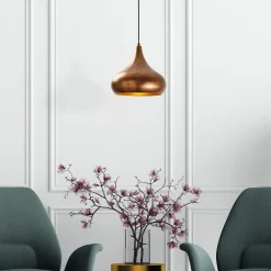 Lampada a Sospensione Marrone Rame 942flg1316 - Ricco
