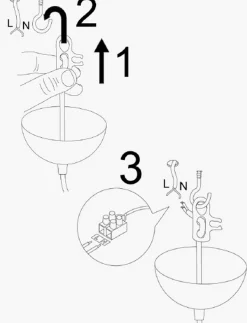 Lampada a Sospensione Nero 892opv1674 - Reghena