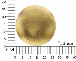 Lampada da parete Cautano, 26x26 h13 cm, Oro