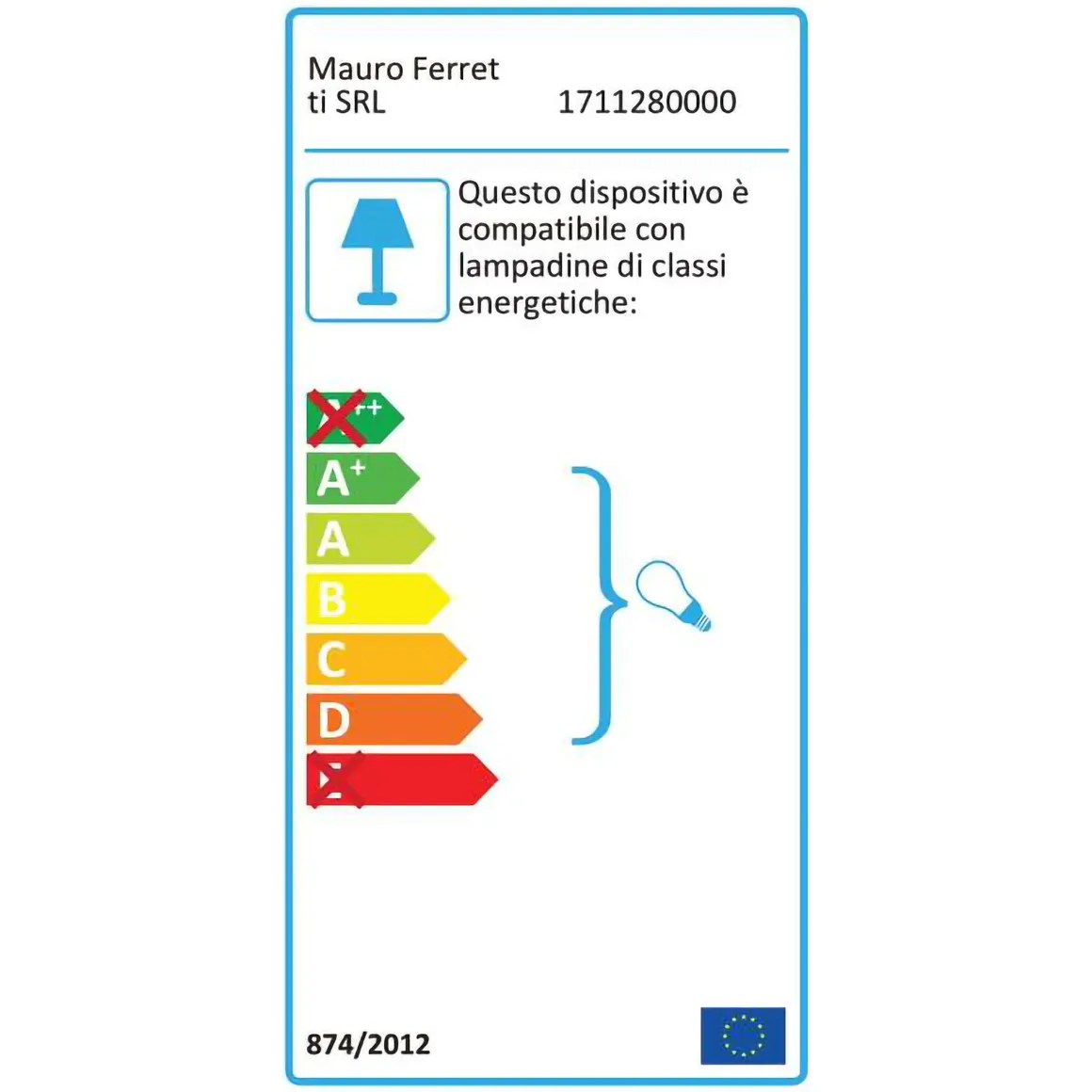 Lampada da Parete Nero oro Necessarie 2 Lampadine Attacco e14, Indoor - Valpar