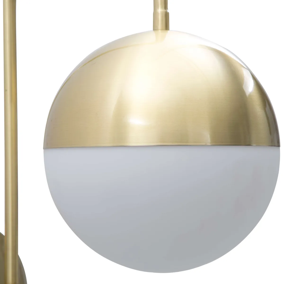 Lampade Da Parete > Dmora Lampada da Parete oro Bianco Necessaria 1 Lampadina Attacco e14, Indoor - Haines Bianco, Oro