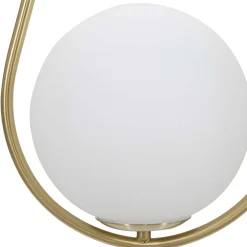 Lampada da Soffitto oro Bianco Necessarie 2 Lampadine Colore Struttura Bianco, Classe Energetica a+ - d - Goma