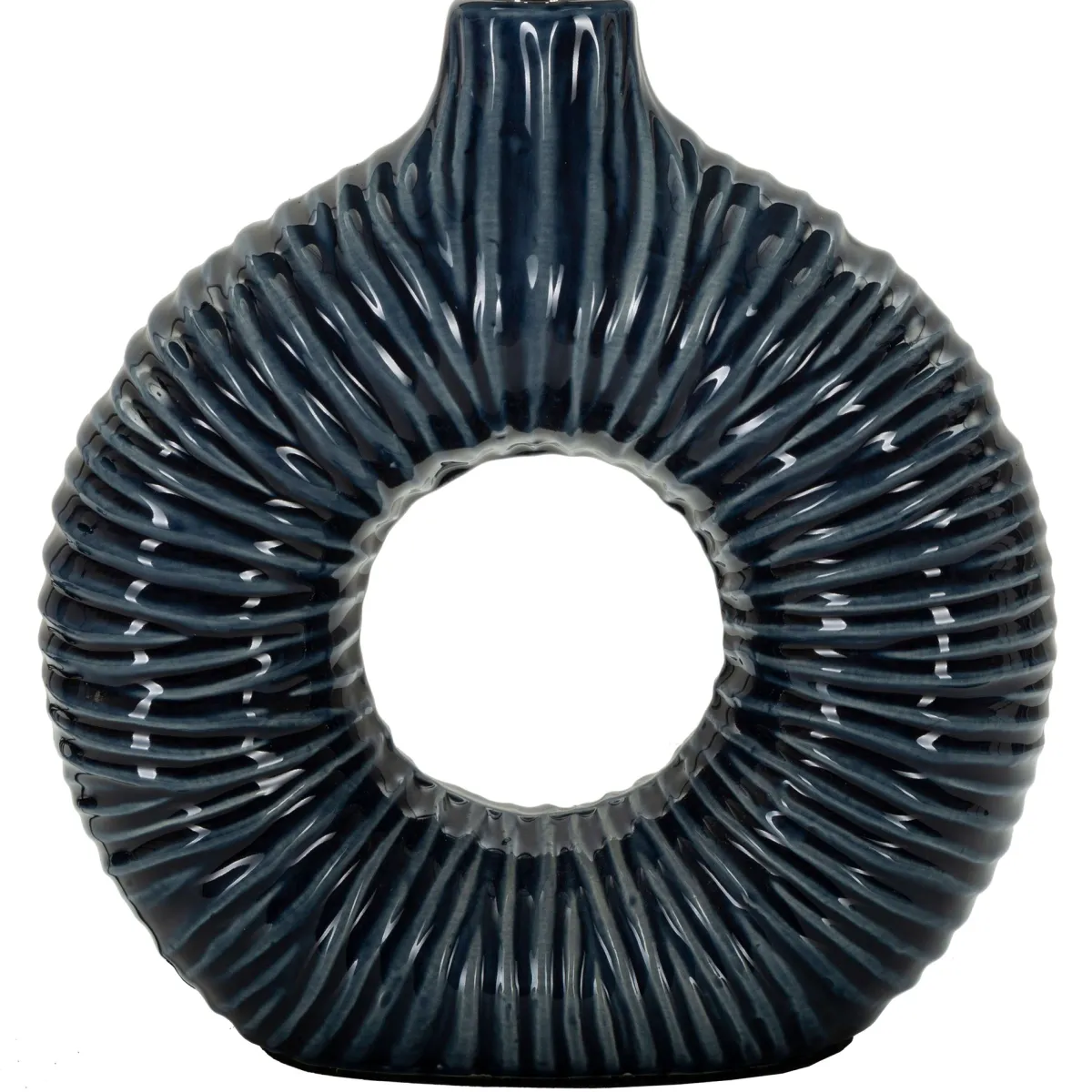 Lampade Da Tavolo > Dmora Lampada da Tavolo Necessaria 1 Lampadina Attacco e14, Paralume - Mirny Blu
