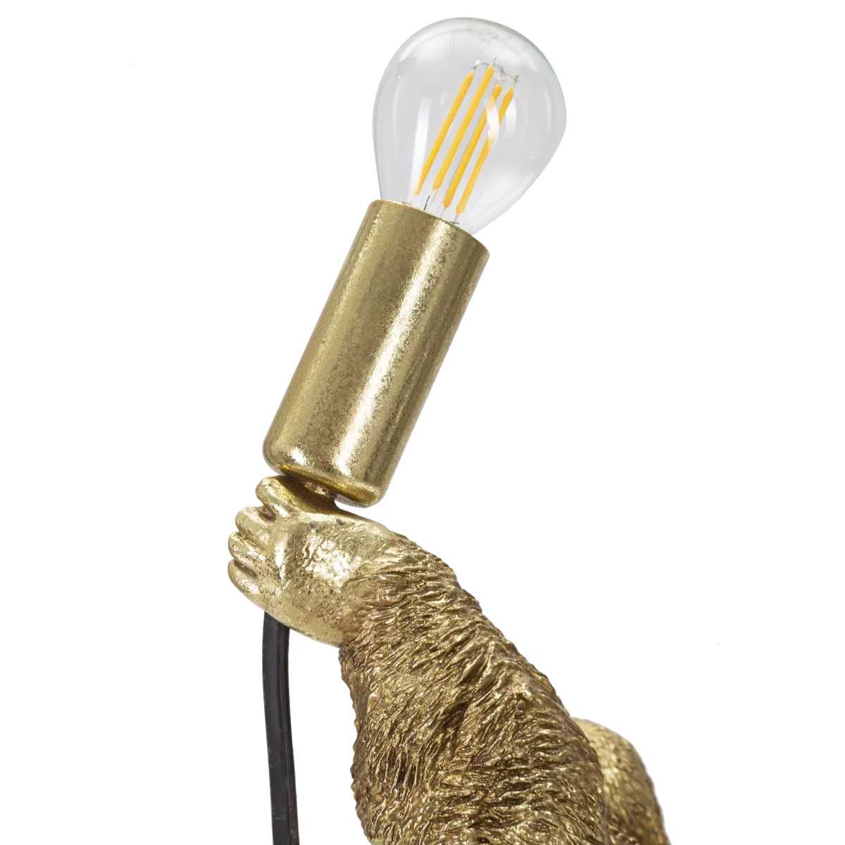 Lampade Da Tavolo > Dmora Lampada da Tavolo Necessaria 1 Lampadina Attacco e14, Interruttore Manuale - Bakadaha Oro
