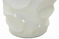 Lampade Da Tavolo > Dmora Lampada da tavolo Stencil, , 45x45 h83 cm Bianco