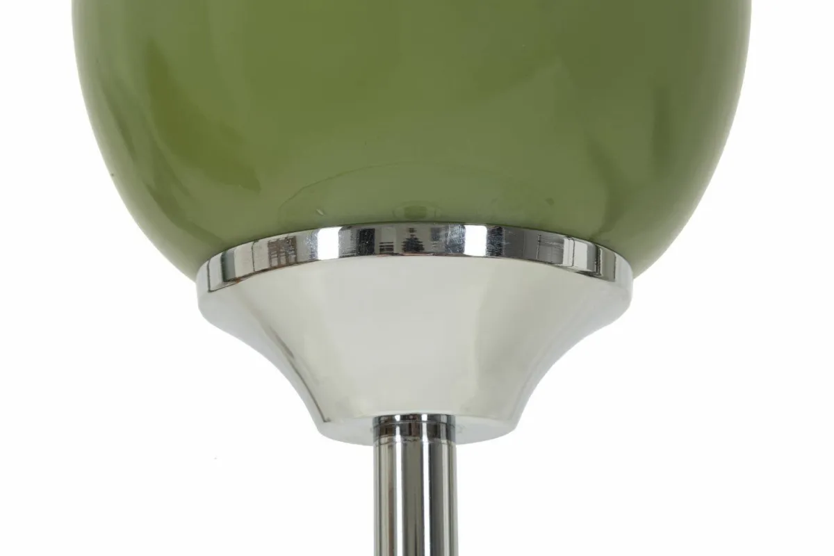 Lampade Da Terra > Dmora Lampada da terra Stiviere, 40x40 h160 cm, Verde e Grigio Nero, Verde