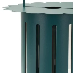 Lanterna Verde Ottanio Finitura Effetto Satinato Materiale Struttura in Vetro, Sfumatura Colore Struttura Ottanio - Garaleha