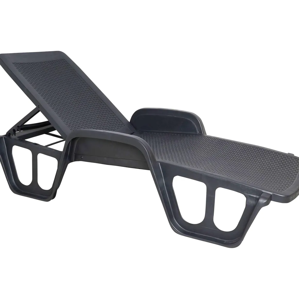 Lettino prendisole Alagaesia, 192x71h100 cm, Antracite