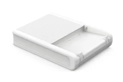 Lettino prendisole schienale regolabile 187x58cm bianco - Shawinigan
