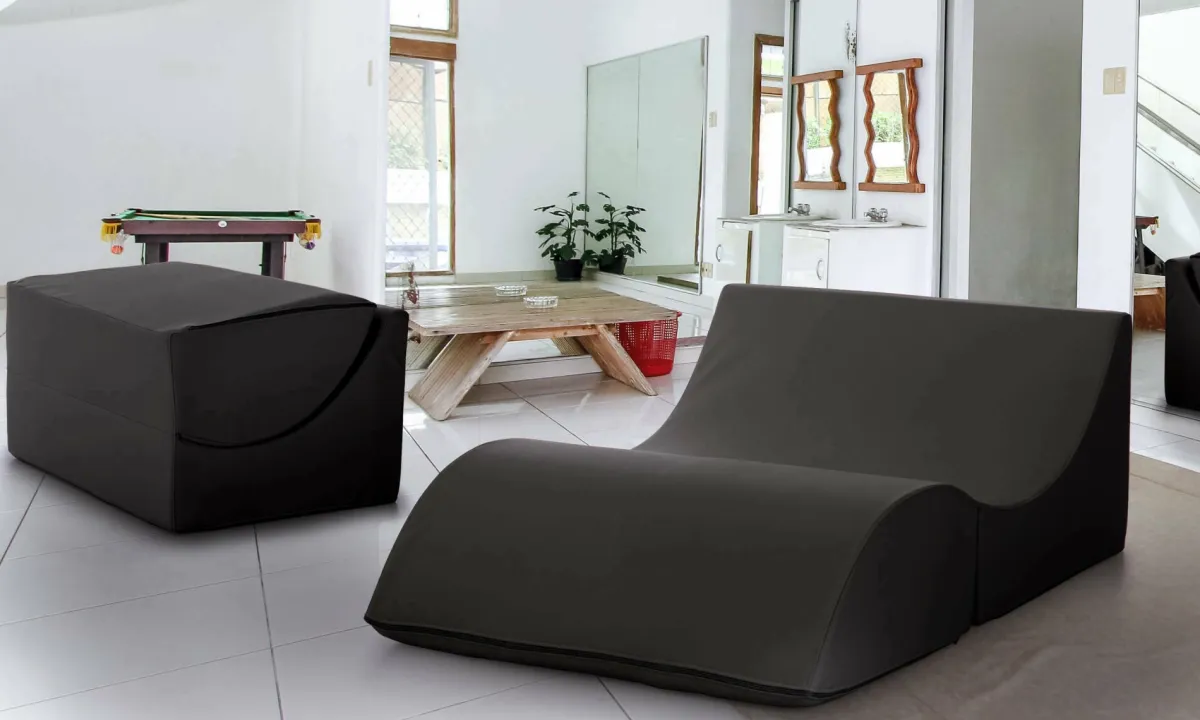 Letti Pieghevoli|Camera Da Letto > Dmora Letto doppia piazza pieghevole 50x100cm - Amorina Nero