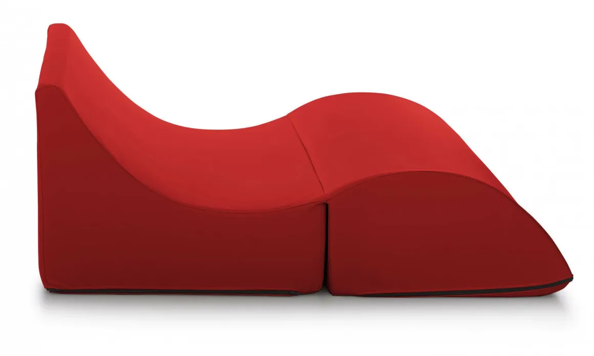 Letto due piazze pieghevole 50x100cm rosso - Amorina
