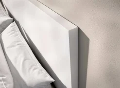 Letto francese comodo bianco 195x146cm - Howard