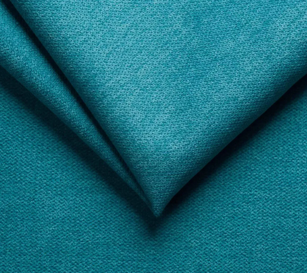 Letto Matrimoniale Azzurro Sfoderabile Contenitore, Dimensione Materasso 160x190 cm Made in Italy - Brienno