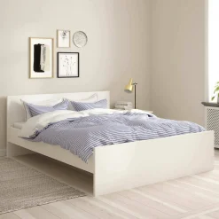 Letti Matrimoniali > Dmora Letto matrimoniale 166x206cm - Kaitak Bianco