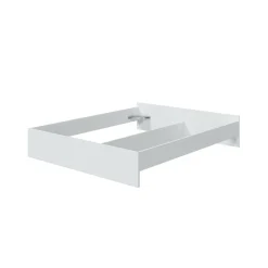 Letti Matrimoniali > Dmora Letto matrimoniale 199x210cm - Fusi Bianco