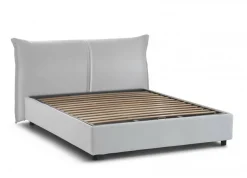 Letti Matrimoniali|Letti Contenitore > Dmora Letto matrimoniale contenitore 175x215cm - Abbas Bianco