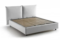 Letti Matrimoniali|Letti Contenitore > Dmora Letto matrimoniale contenitore 190x215cm - Arpino Bianco