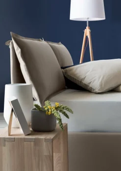 Letto matrimoniale contenitore tortora 175x205cm con materasso - Amelinda