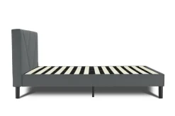Letti Matrimoniali > Dmora Letto matrimoniale 169x214cm imbottito - Hypnos Grigio