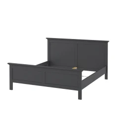 Letti Matrimoniali > Dmora Letto matrimoniale 178x210cm - Arika Grigio