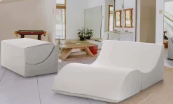 Letto matrimoniale pieghevole 50x100cm bianco - Amorina