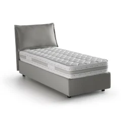 Letti Singoli|Letti Contenitore > Dmora Letto 1 piazza con contenitore 95x205 - Astor Rosso