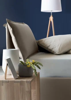 Letto piazza e mezza Abbygale, con materasso Cm 120x200 incluso, Tortora