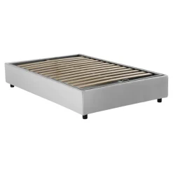 Letto piazza e mezza Abici, con materasso Cm 120x200 incluso, Bianco