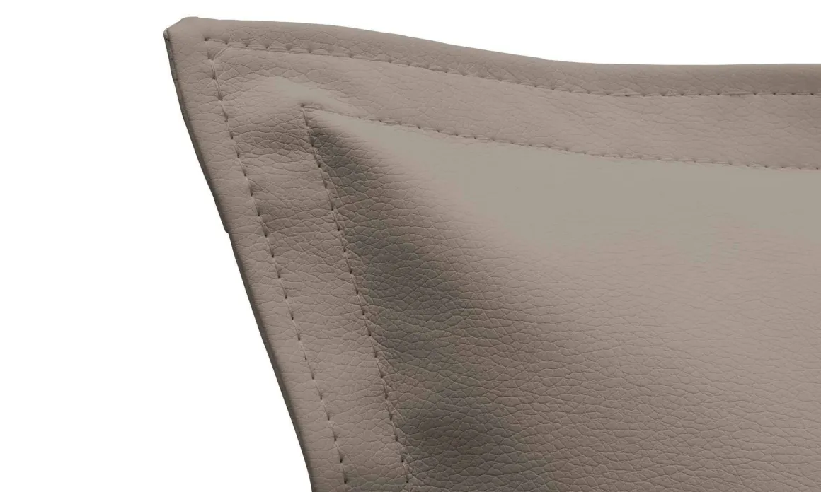 Letto piazza e mezza Aconito, con materasso Cm 120x200 incluso, Tortora