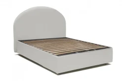 Letti Piazza E Mezza|Letti Contenitore > Dmora Letto piazza e mezza Aquanette, adatto per materasso Cm 120x190, Tortora Grigio Tortora