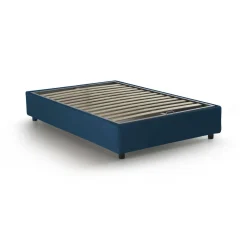 Letti Piazza E Mezza|Letti Contenitore > Dmora Letto piazza e mezza Ariba, adatto per materasso Cm 120x190, Grigio