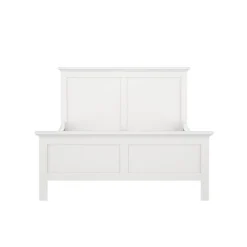 Letti Piazza E Mezza|Letti Piazza E Mezza > Dmora Letto piazza e mezza Armungia, 172x213 h110 cm, Bianco