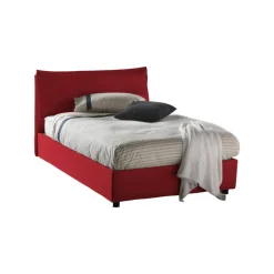 Letti Piazza E Mezza|Letti Contenitore > Dmora Letto piazza e mezza Arnaldo, adatto per materasso Cm 120x200, Tortora Grigio Tortora