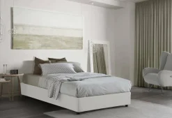 Letti Piazza E Mezza|Letti Contenitore > Dmora Letto piazza e mezza Asid, adatto per materasso Cm 120x190, Blu
