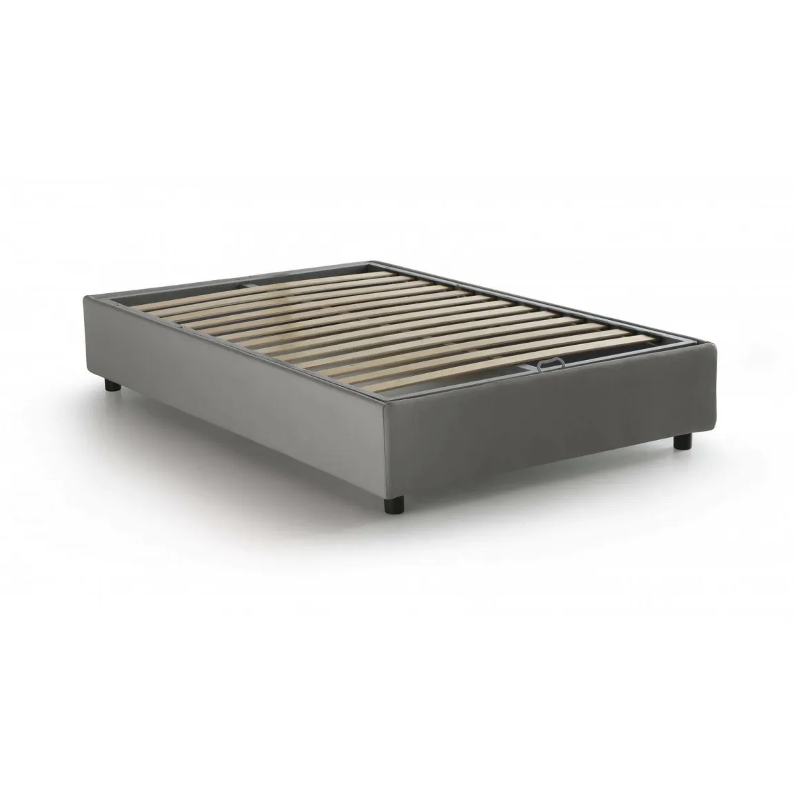 Letti Piazza E Mezza|Letti Contenitore > Dmora Letto piazza e mezza Asid, adatto per materasso Cm 120x190, Rosso