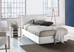 Letti Piazza E Mezza|Letti Contenitore > Dmora Letto piazza e mezza Asso, adatto per materasso Cm 120x190, Blu