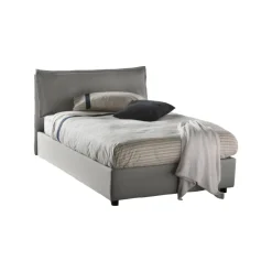 Letti Piazza E Mezza|Letti Contenitore > Dmora Letto piazza e mezza Asso, adatto per materasso Cm 120x190, Rosso