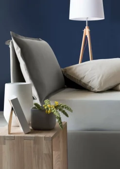 Letto piazza e mezza Attinia, con materasso Cm 120x190 incluso, Grigio