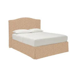 Letto Piazza e Mezza Beige Sfoderabile Contenitore, Dimensione Materasso 120x200 cm - Pogno