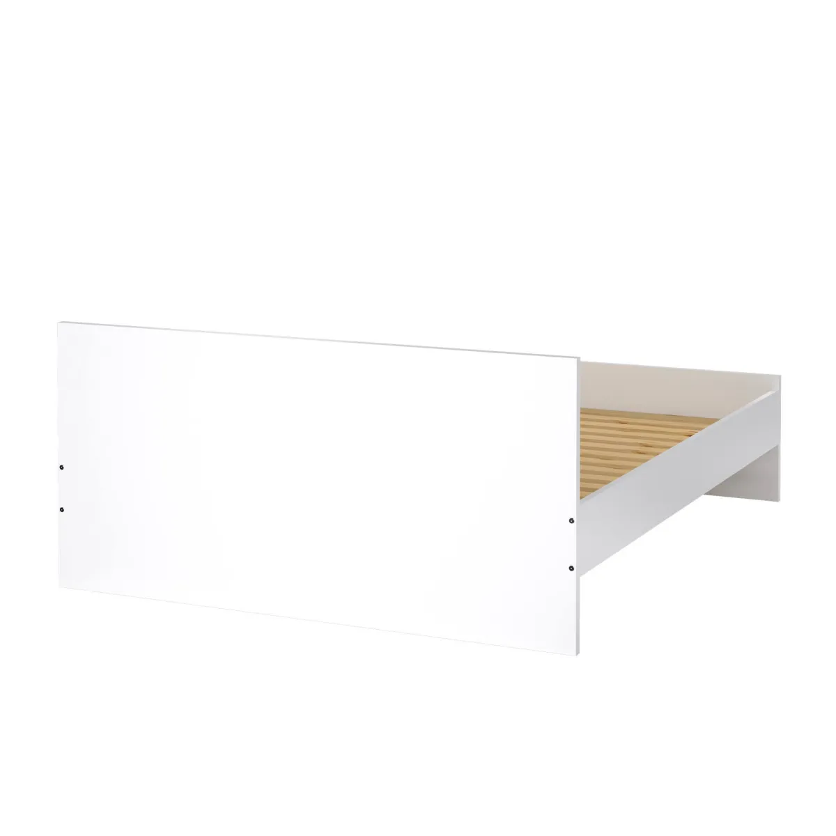 Letti Piazza E Mezza|Letti Piazza E Mezza > Dmora Letto piazza e mezza Bolaven, 207x166 h80 cm, Bianco