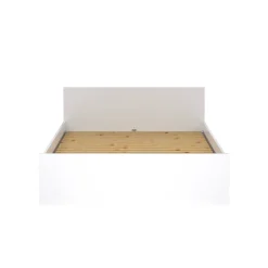 Letti Piazza E Mezza|Letti Piazza E Mezza > Dmora Letto piazza e mezza Bolaven, 207x166 h80 cm, Bianco