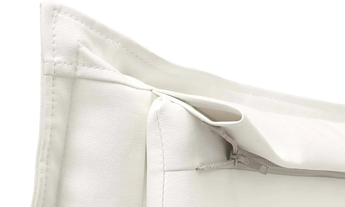 Letti Piazza E Mezza|Letti Contenitore > Dmora Letto piazza e mezza Cistus, con materasso Cm 120x190 incluso, Bianco