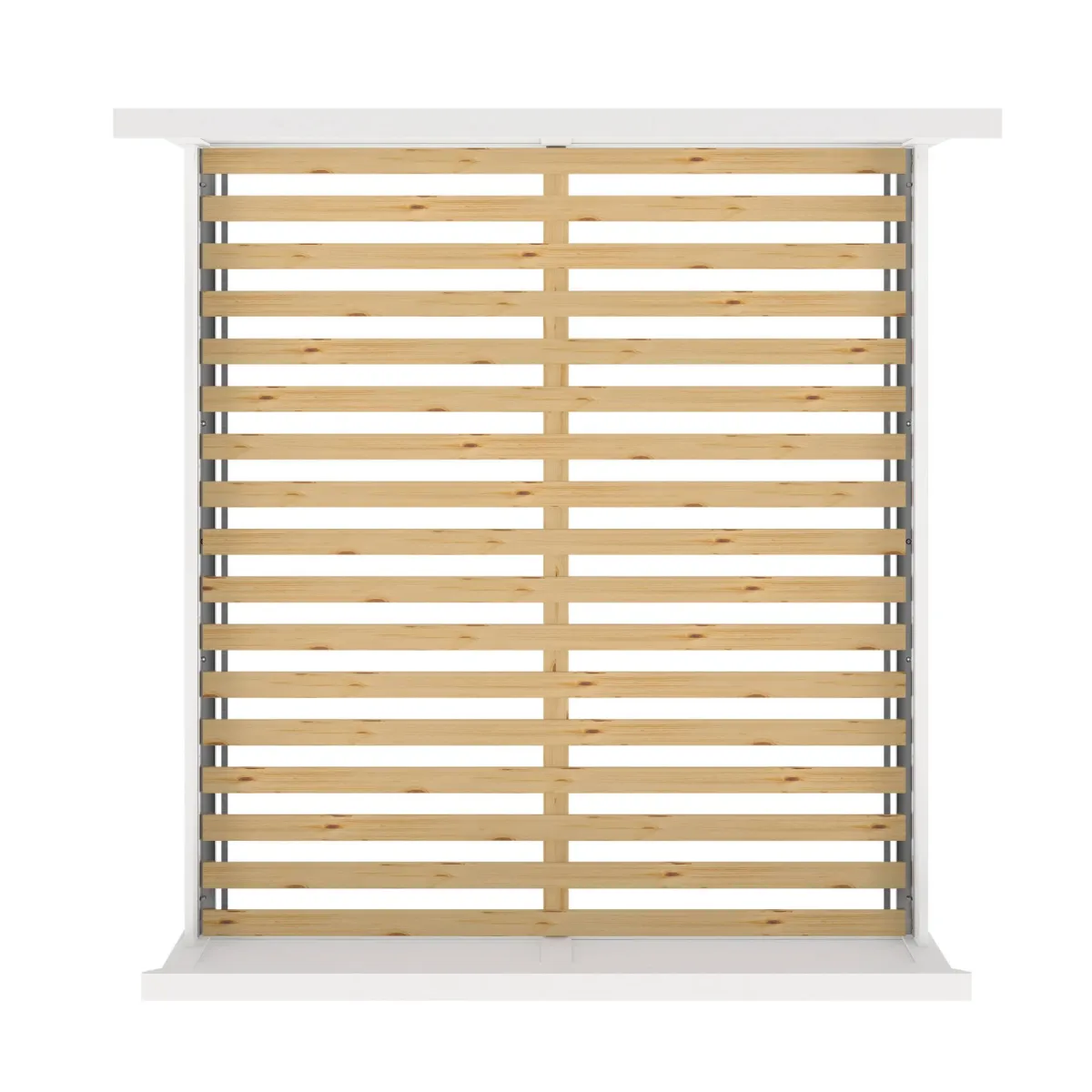 Letti Piazza E Mezza|Letti Piazza E Mezza > Dmora Letto piazza e mezza Faxai, 179x211 h110 cm, Bianco