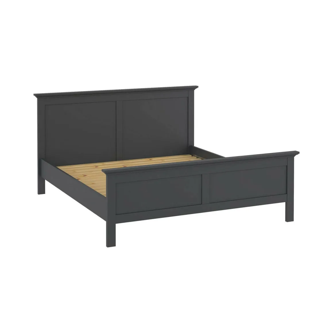 Letto piazza e mezza Faxai, 179x211 h110 cm, Grigio